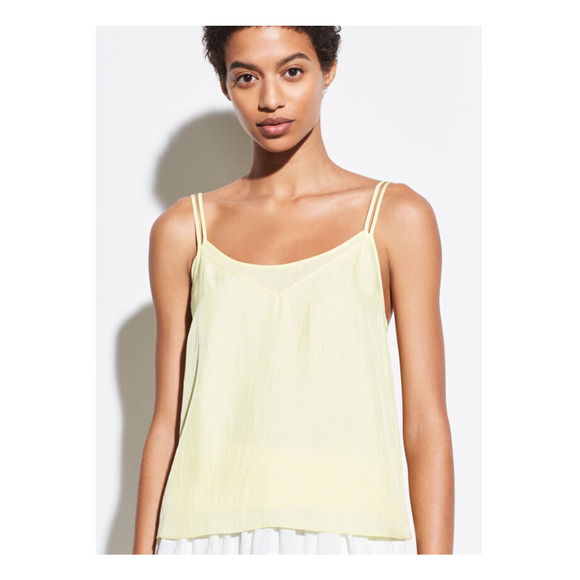 Vince Double Layer Camisole Top Size XXS $225 - Picture 3 of 10